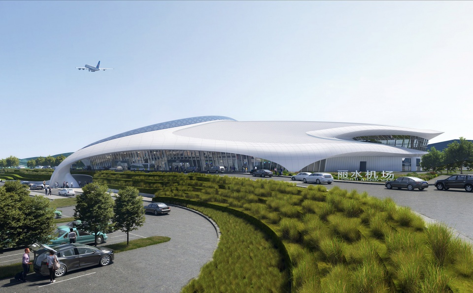 mad designs zhejiang lishui airport
