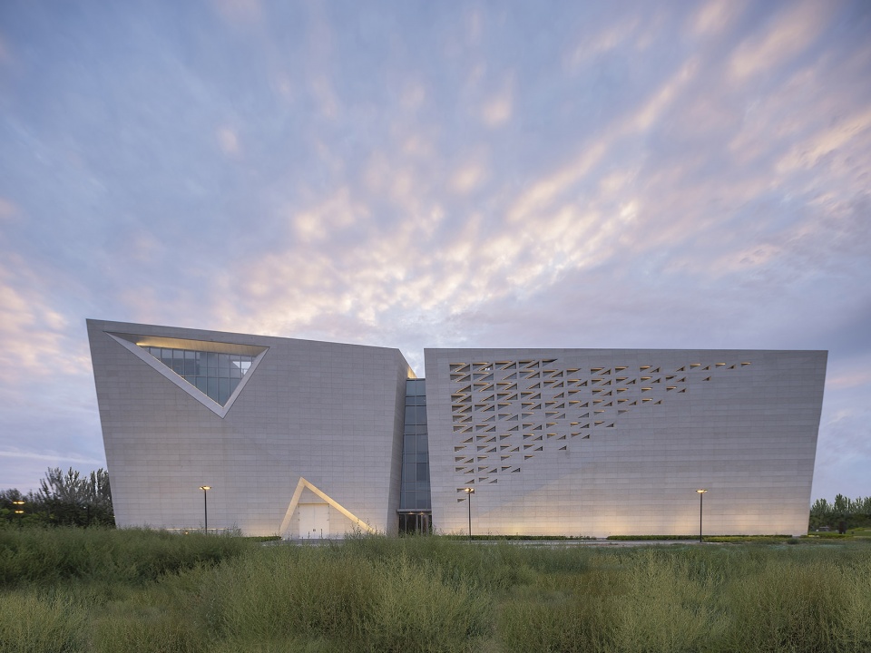 ningxia art museum china by cctn design