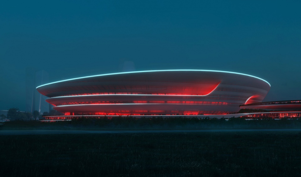 zaha hadid architects to build hangzhou international sports centre