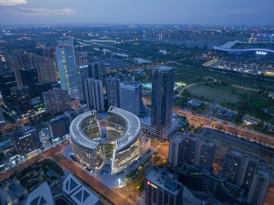 chengdu co innovation and cooperation center by lla