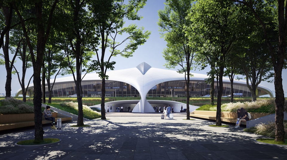 mad designs zhejiang lishui airport