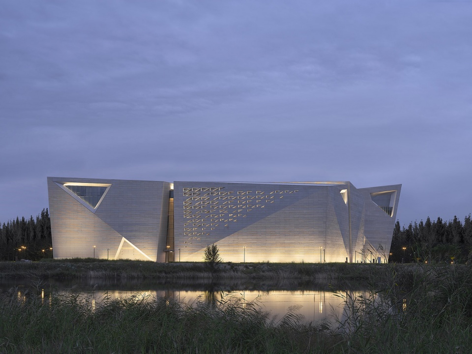 ningxia art museum china by cctn design