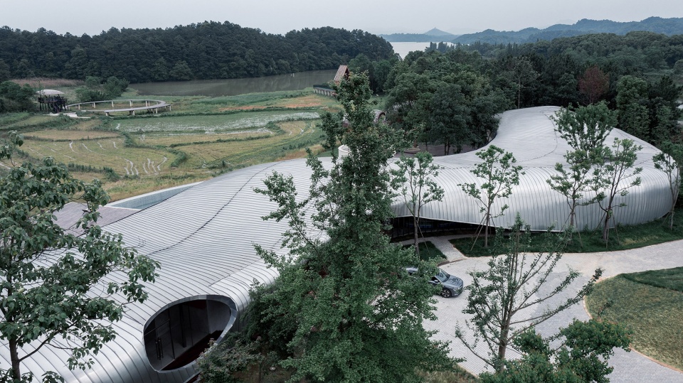 xinyu nature community centre china by monoarchi