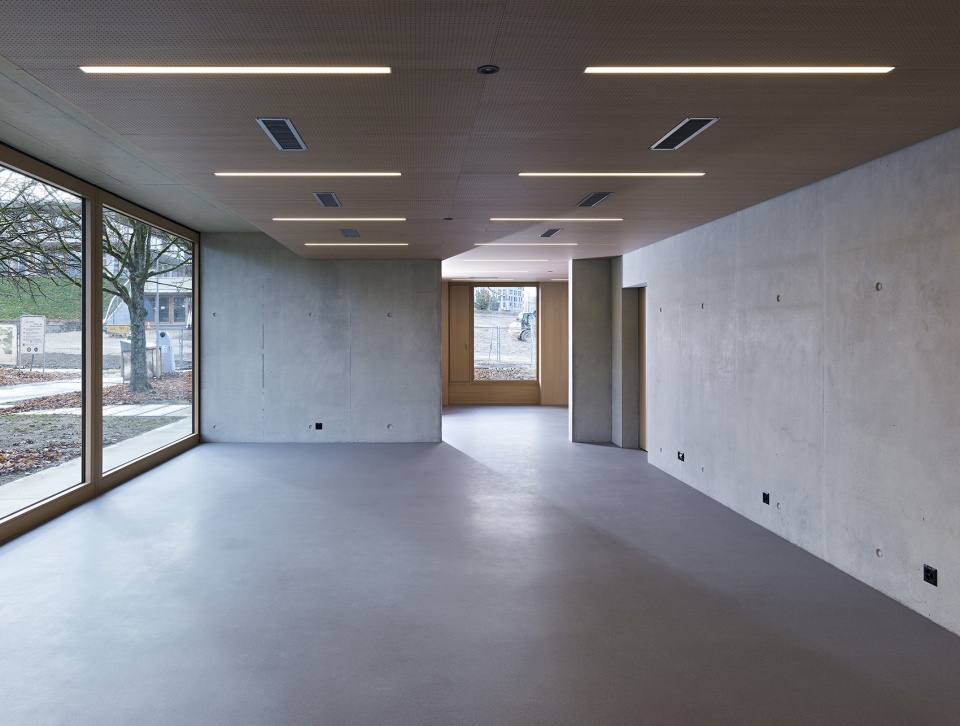 Les Vergers Sports Center Meyrin Geneva by AM Architectes