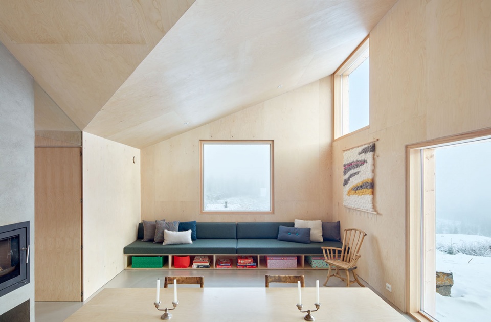 mylla cabin by mork ulnes architects