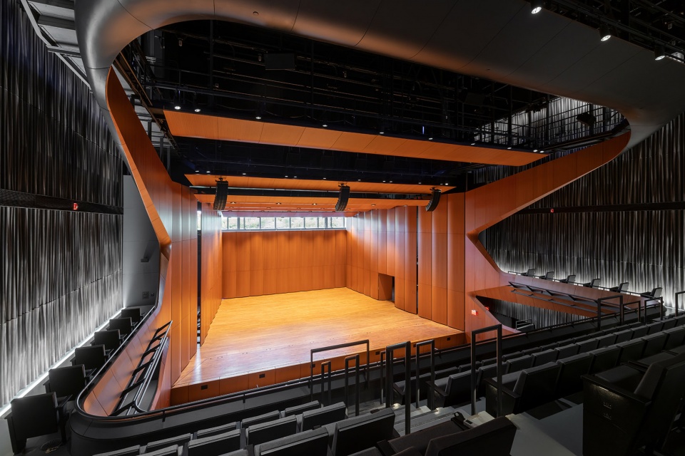 college of the holy cross prior performing arts center by diller scofidio renfro