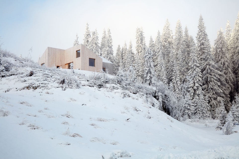 mylla cabin by mork ulnes architects