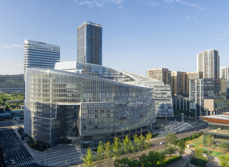chengdu co innovation and cooperation center by lla