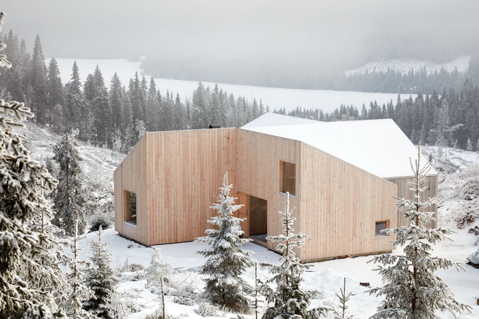 mylla cabin by mork ulnes architects