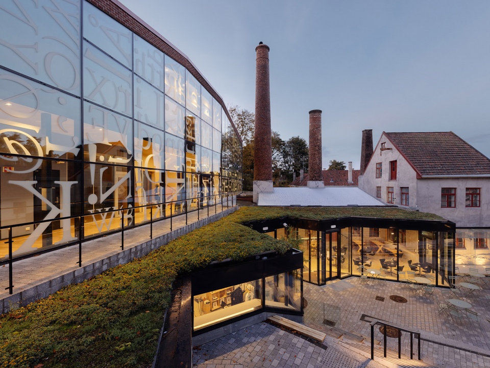 iddis the norwegian printing museum and the norwegian canning museum by eder biesel arkitekter