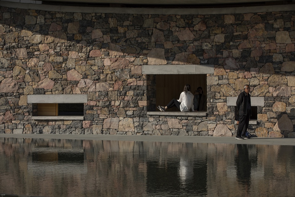 Zibo OCT Art Center China by Studio Zhu Pei
