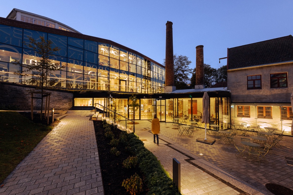 iddis the norwegian printing museum and the norwegian canning museum by eder biesel arkitekter