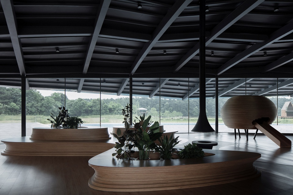 xinyu nature community centre china by monoarchi