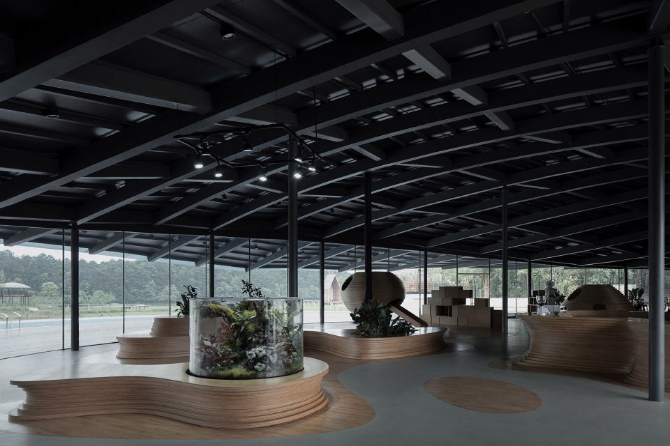 xinyu nature community centre china by monoarchi