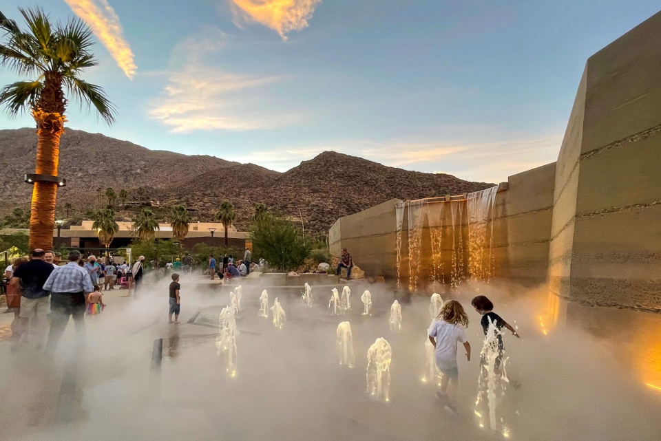palm springs downtown park by rios