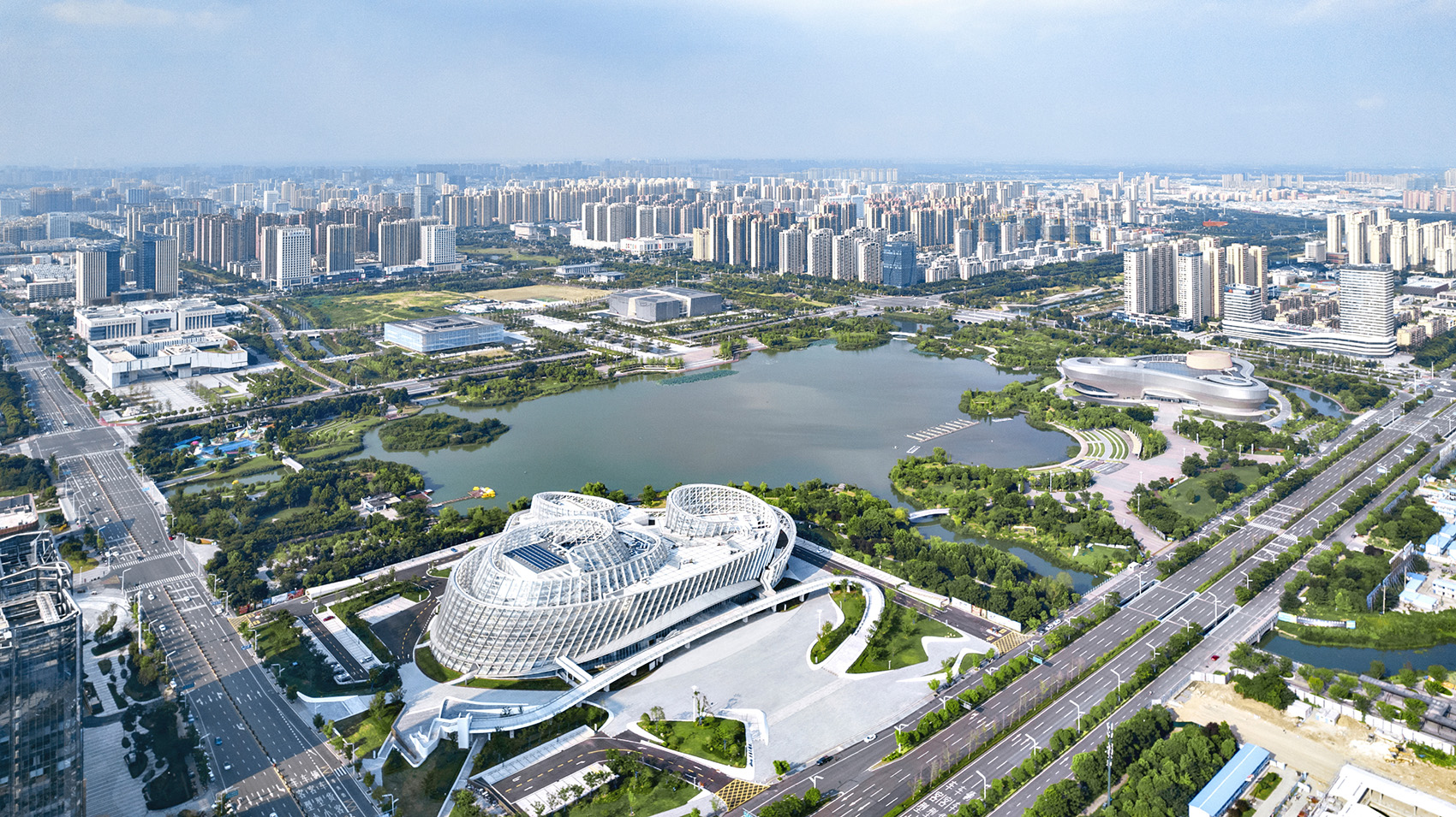 Fuyang Grand Theater, China by THAD 谷德设计网