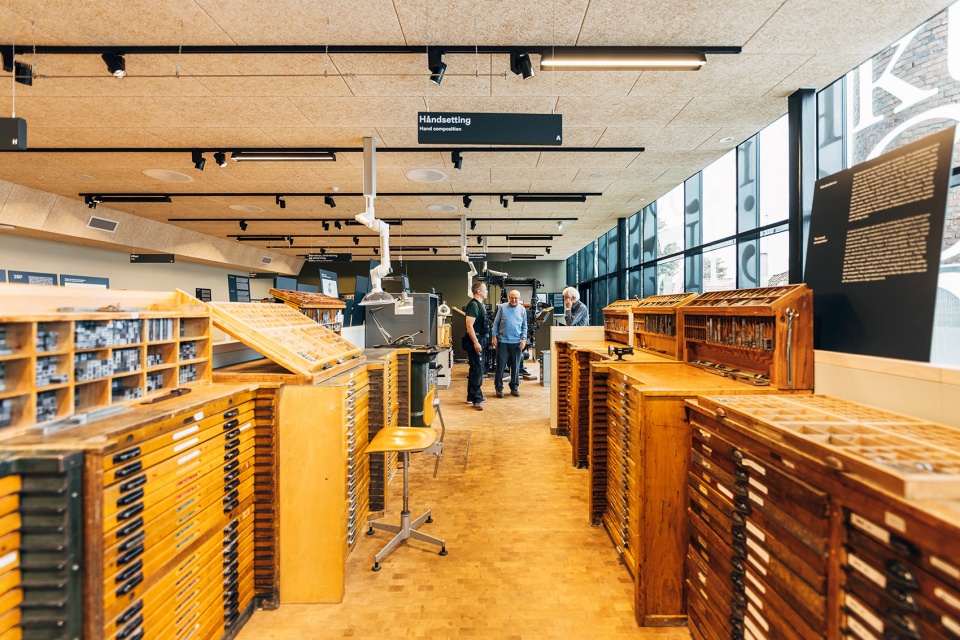 iddis the norwegian printing museum and the norwegian canning museum by eder biesel arkitekter