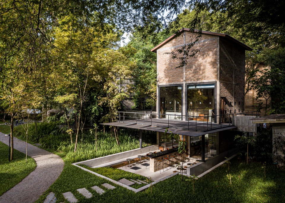 kaomai tea barn by pava architects