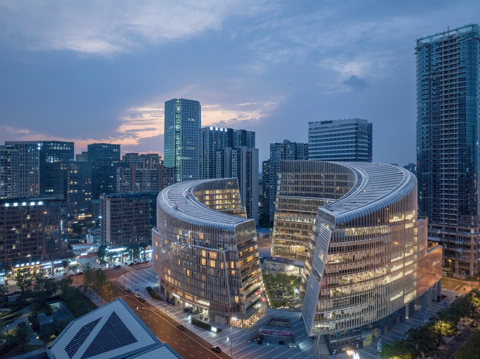chengdu co innovation and cooperation center by lla