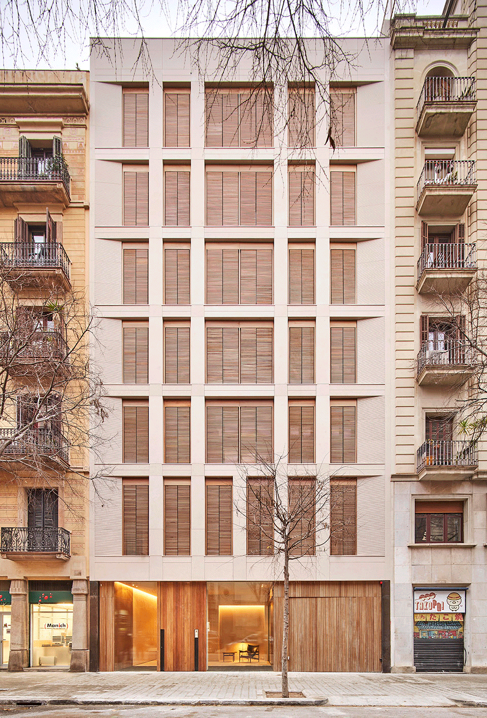 ausias march housing building by gca architects