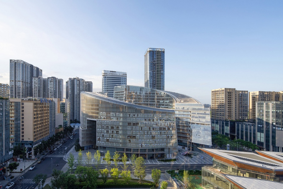 chengdu co innovation and cooperation center by lla