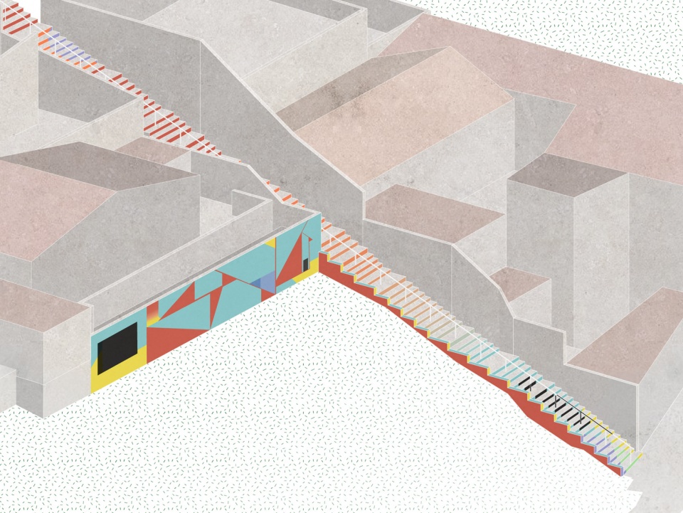 escadinhas footpaths by paulo moreira architectures