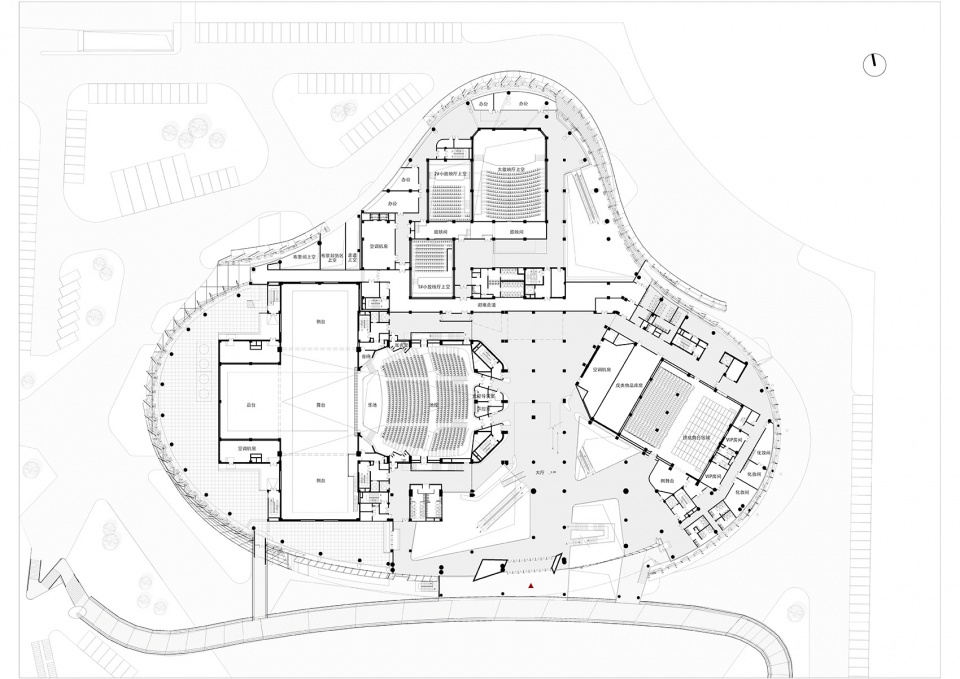 Fuyang Grand Theater China by THAD