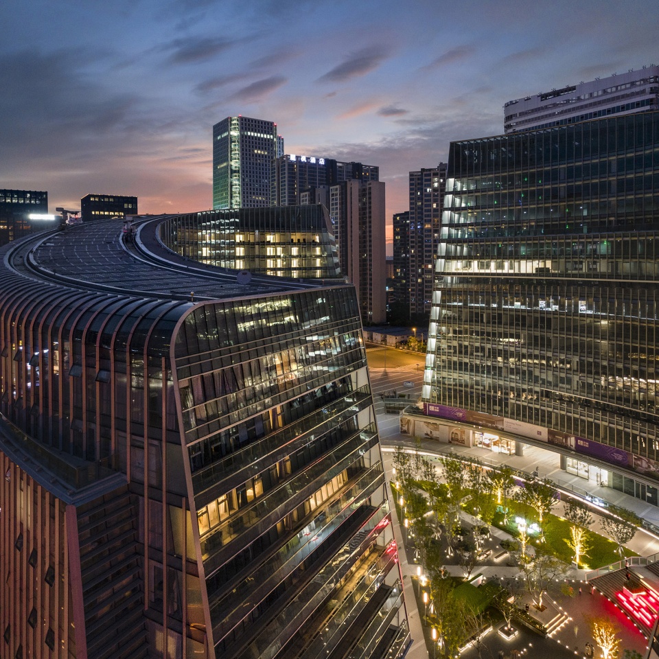 chengdu co innovation and cooperation center by lla