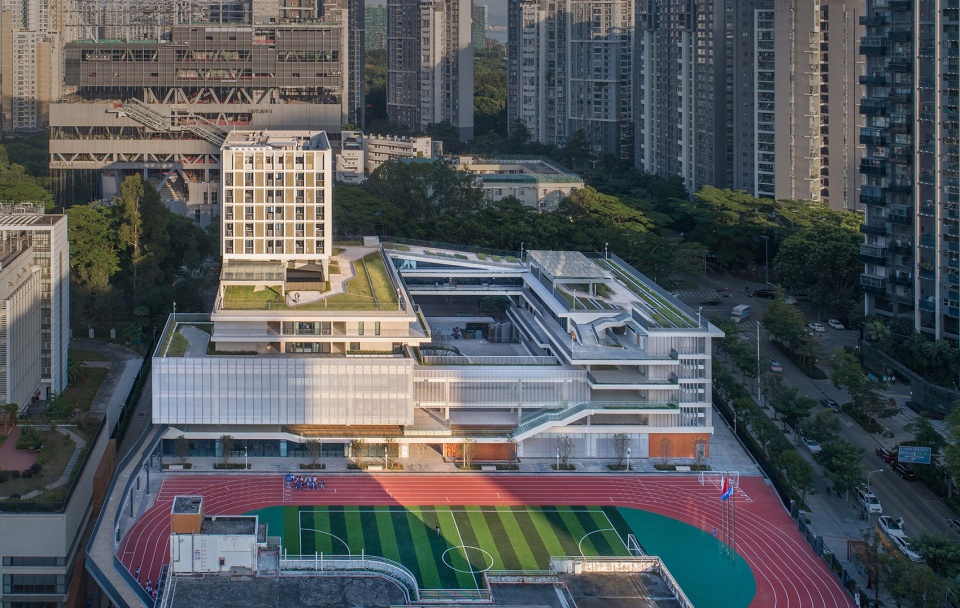 shenzhen keyuan primary school by uasz