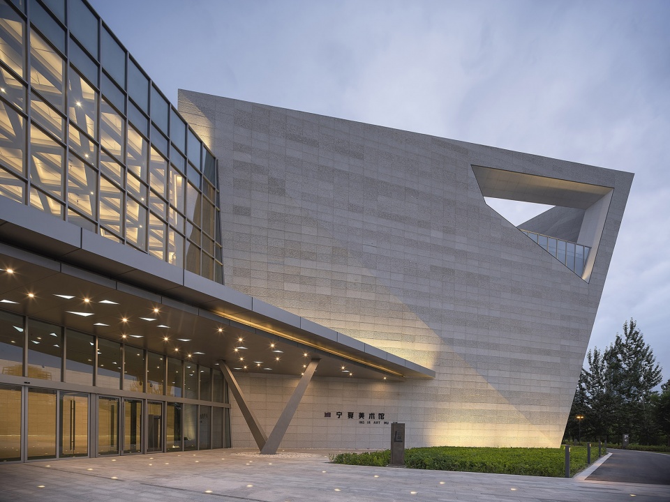 ningxia art museum china by cctn design