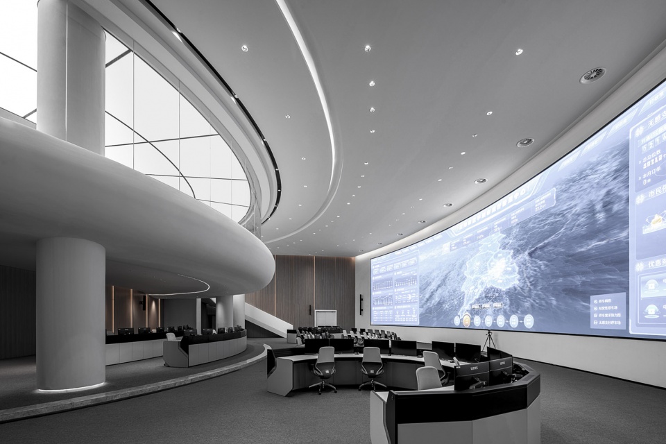 shenyang smart city operation management center by qingwu architectural design