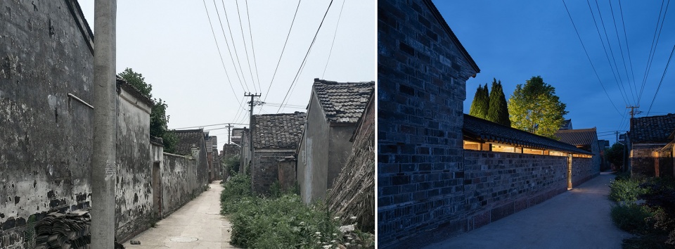Two examples of renovation of the ancestral hall in Cangkou Village Lishui Nanjing by Mix Architecture