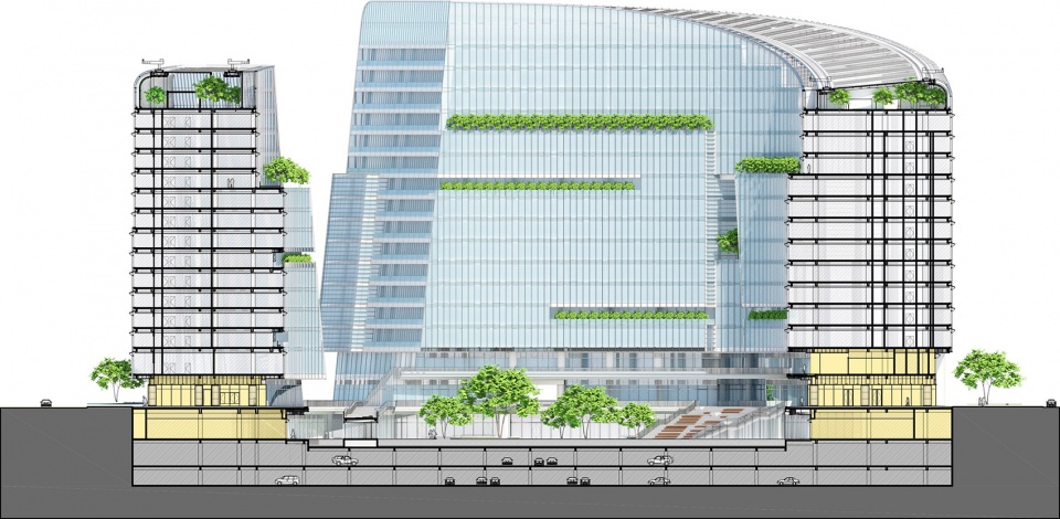 chengdu co innovation and cooperation center by lla