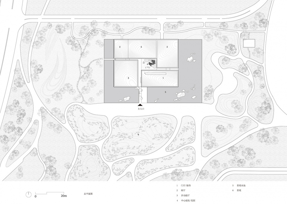 Zibo OCT Art Center China by Studio Zhu Pei