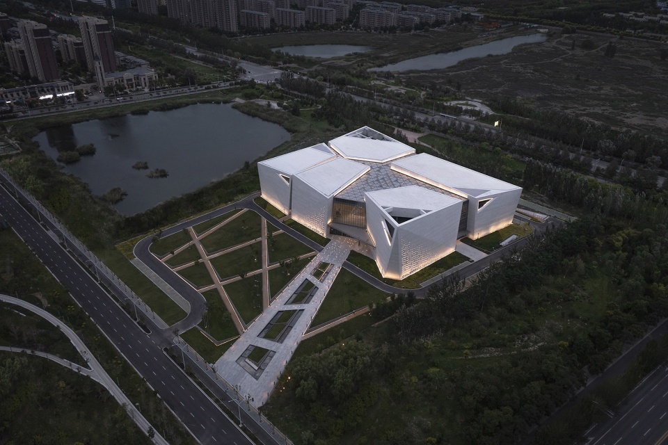 ningxia art museum china by cctn design