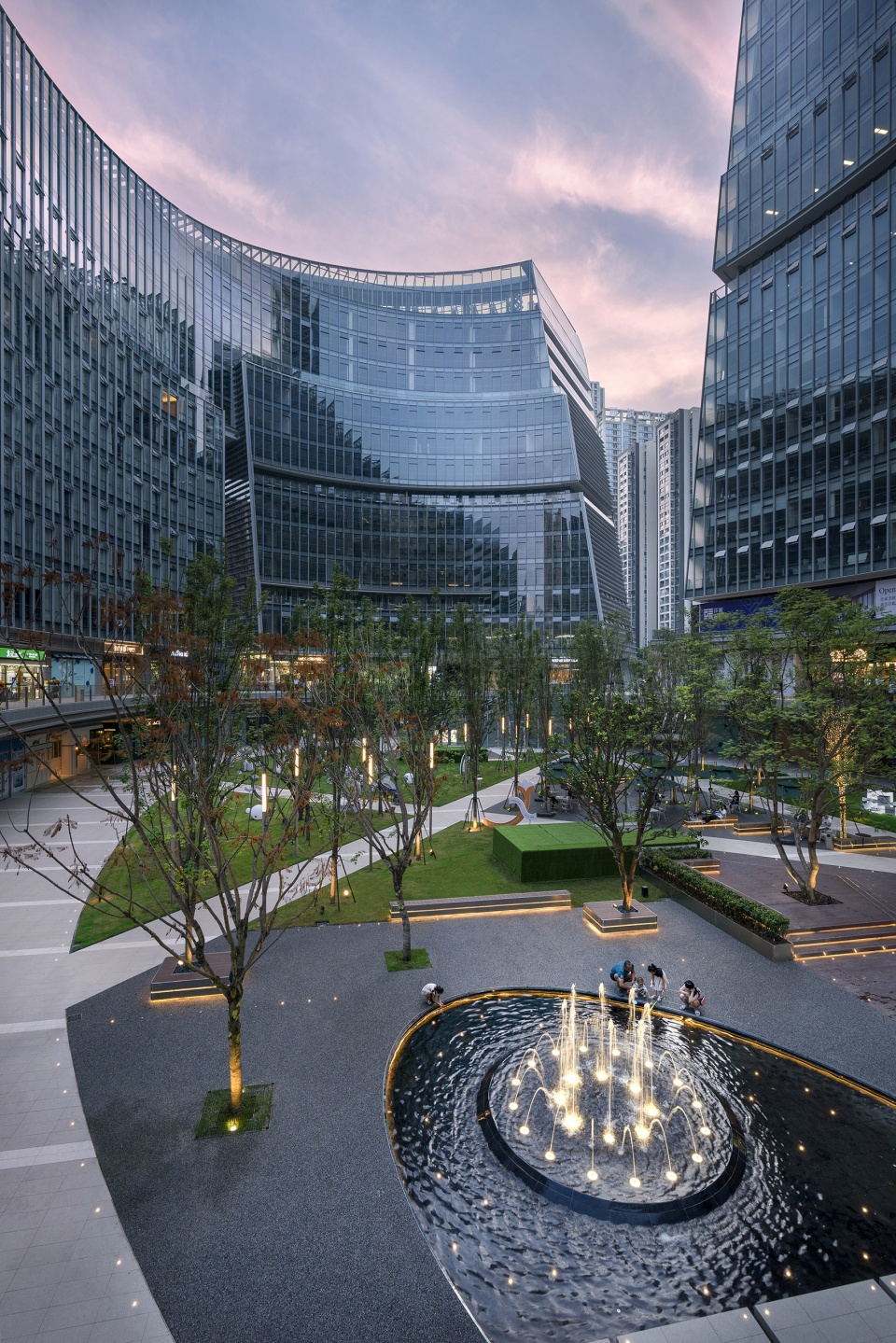 chengdu co innovation and cooperation center by lla