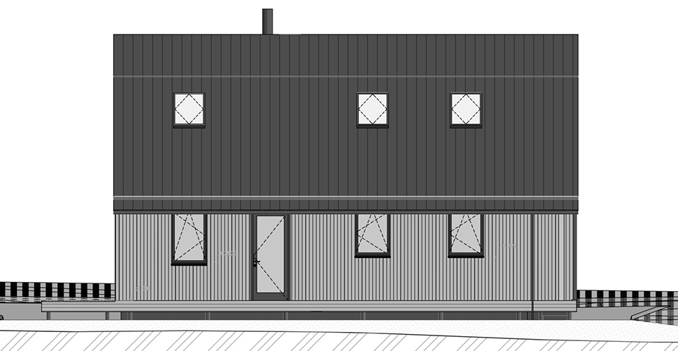 Lipno Lakeside Cabin by Les Archinautes