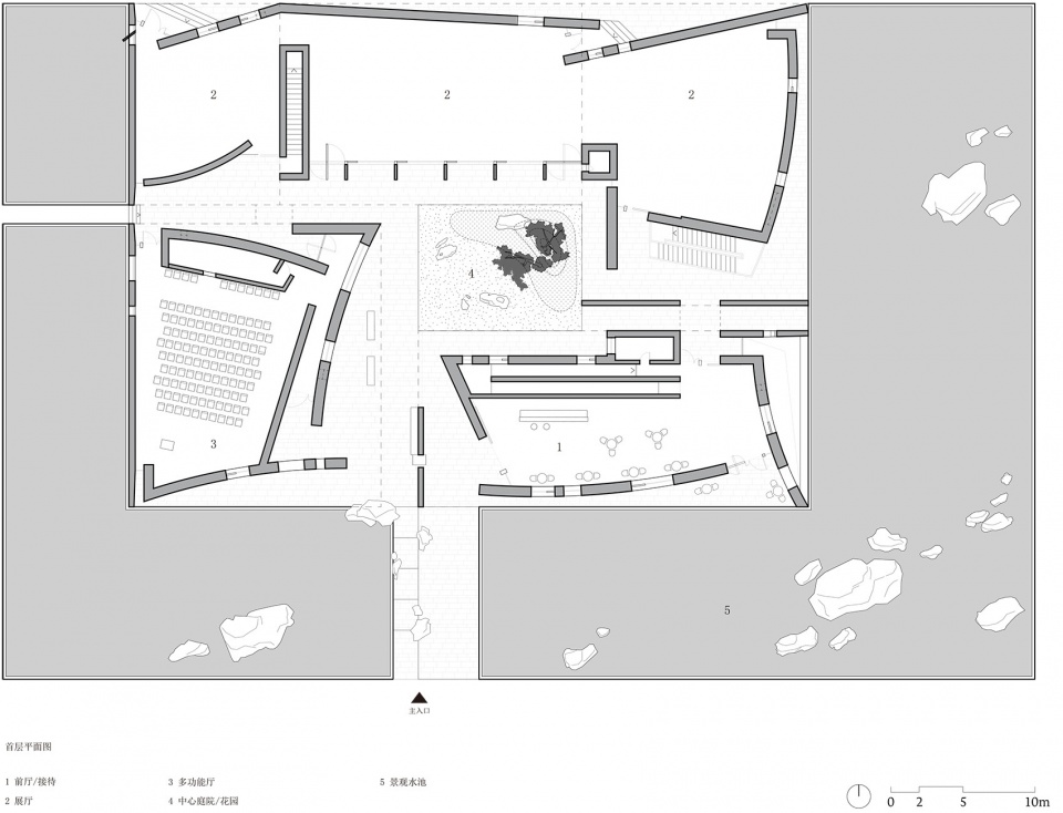 Zibo OCT Art Center China by Studio Zhu Pei