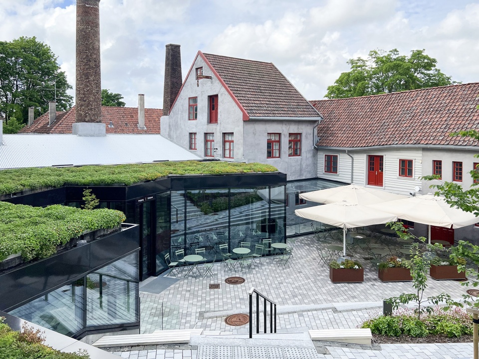 iddis the norwegian printing museum and the norwegian canning museum by eder biesel arkitekter