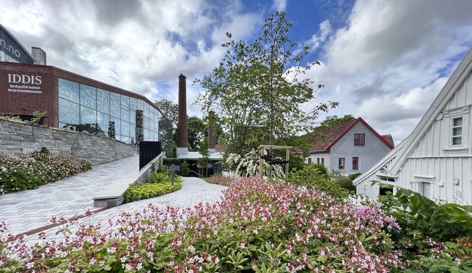 iddis the norwegian printing museum and the norwegian canning museum by eder biesel arkitekter