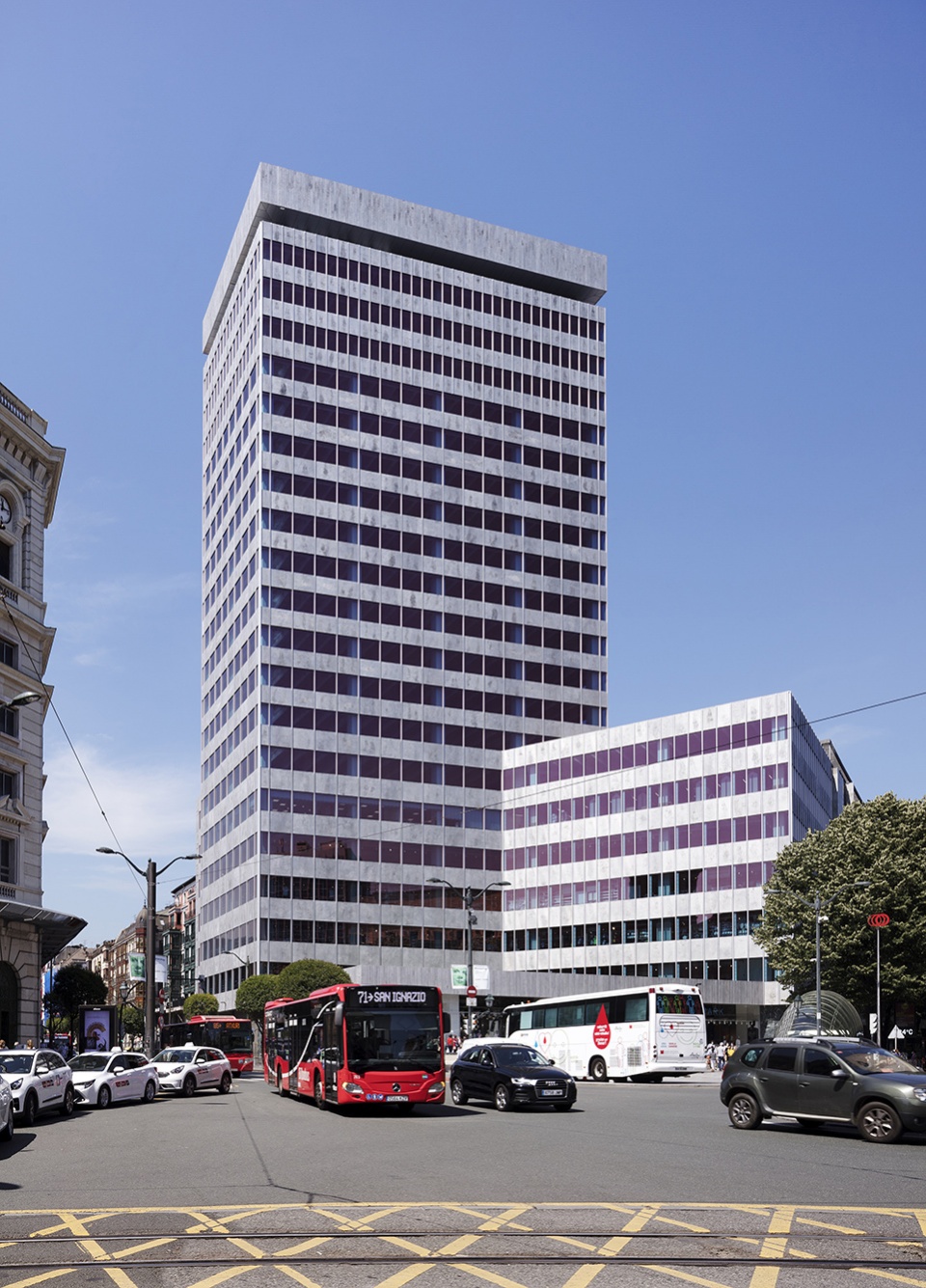 integral reform of the bizkaia tower by idom