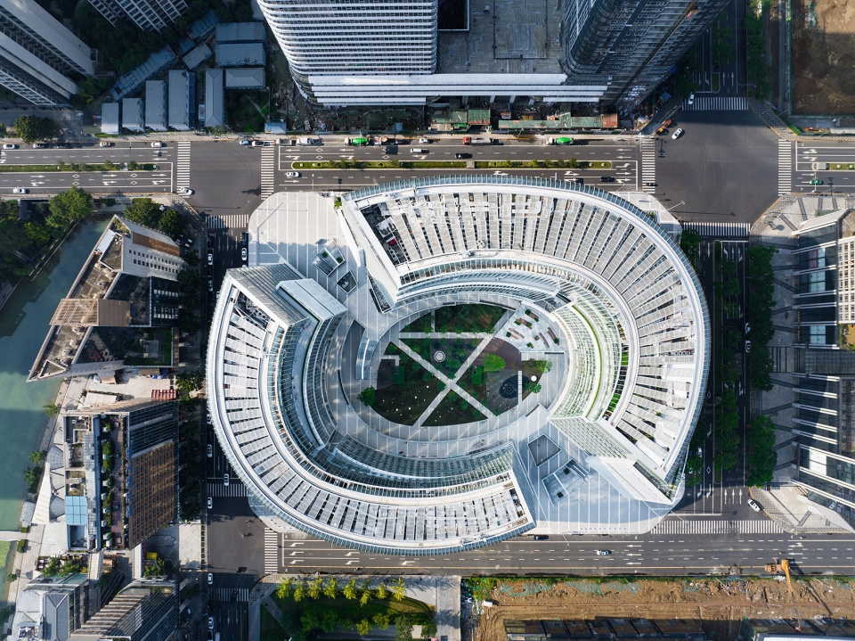 chengdu co innovation and cooperation center by lla