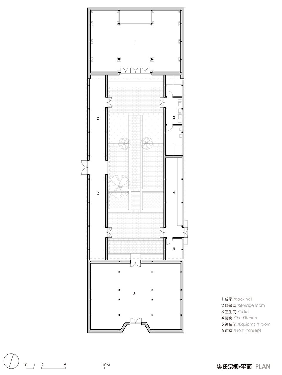 Two examples of renovation of the ancestral hall in Cangkou Village Lishui Nanjing by Mix Architecture
