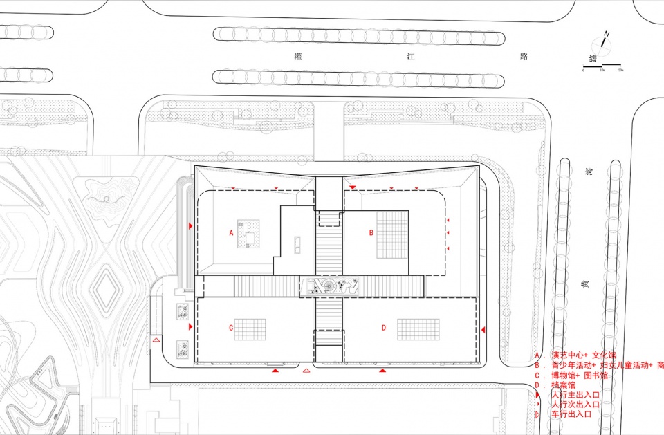 xiangshui art culture center by atah