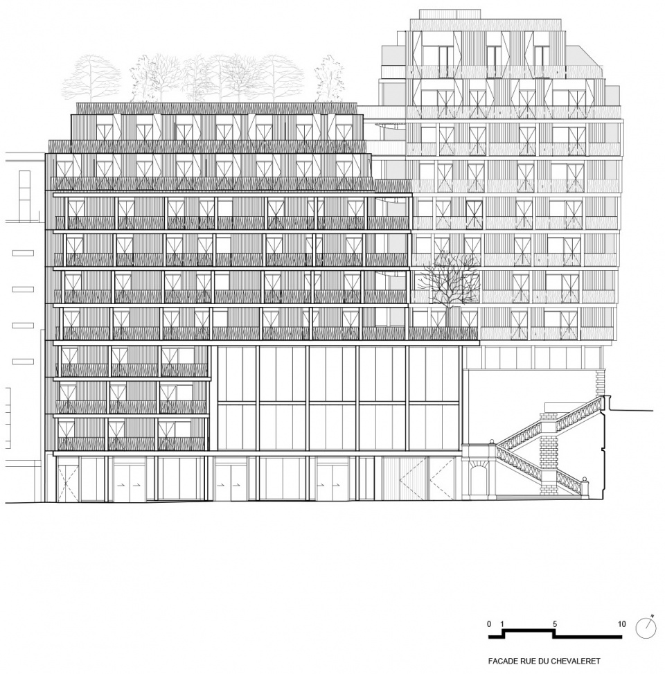 tolbiac by aavp architecture