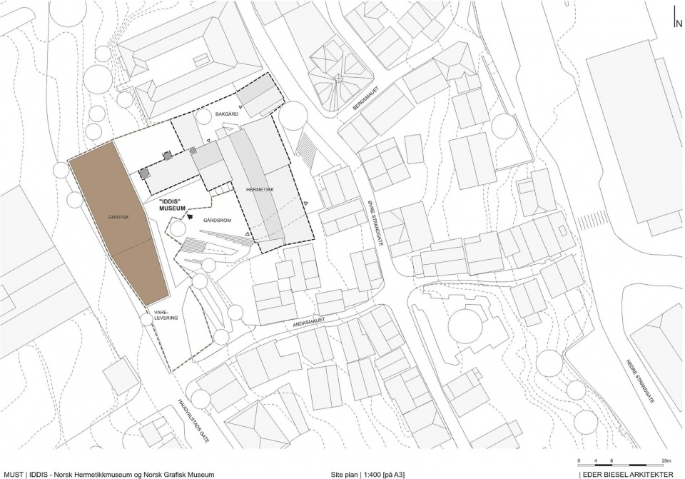 iddis the norwegian printing museum and the norwegian canning museum by eder biesel arkitekter