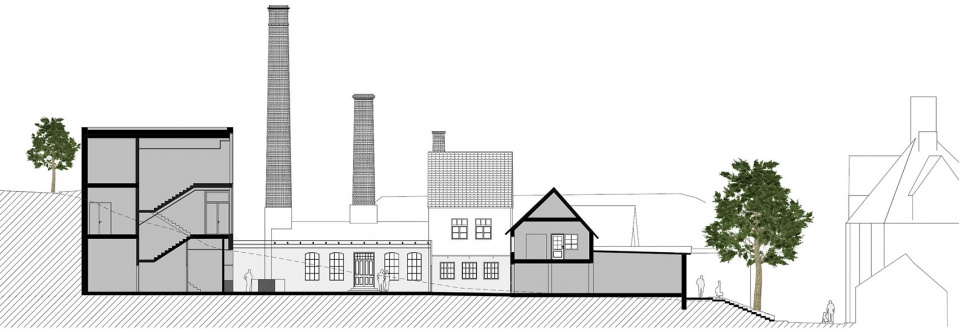 iddis the norwegian printing museum and the norwegian canning museum by eder biesel arkitekter