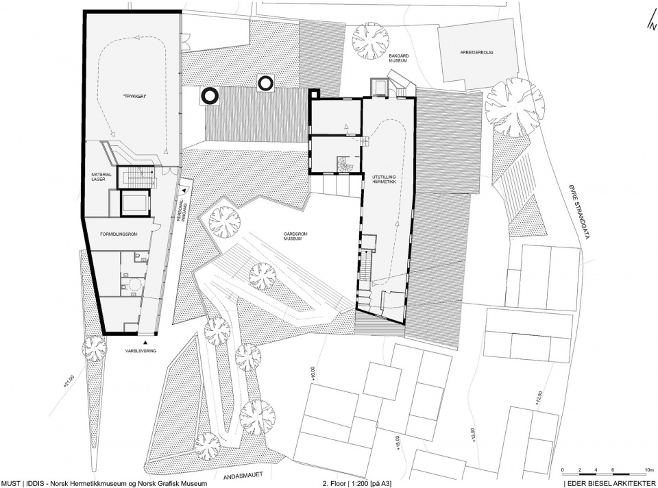 iddis the norwegian printing museum and the norwegian canning museum by eder biesel arkitekter
