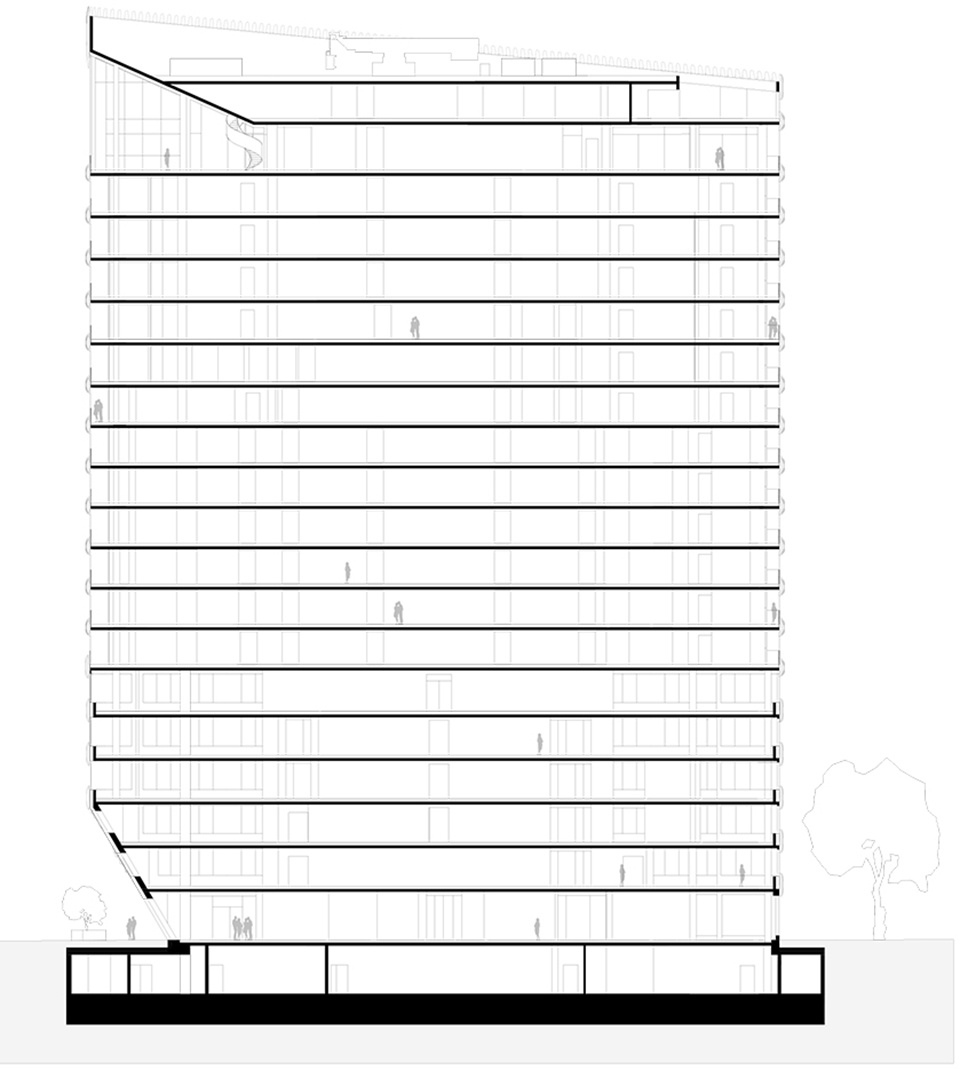 ZIPPER RKM 740 Tower by J MAYER H und Partner Architekten