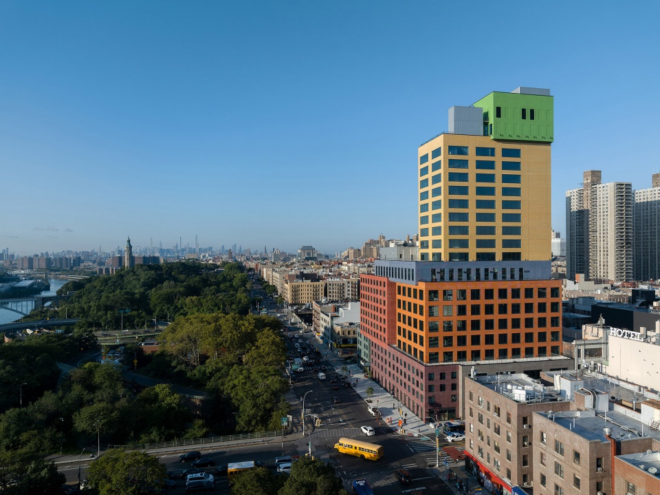mvrdv designed radio hotel and tower opens